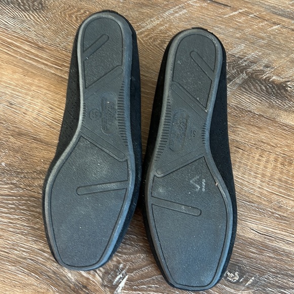 Girls Black Ballet Flats size 5.5 - Picture 5 of 7